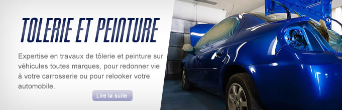 Tôlerie et peinture carrosserie PSA